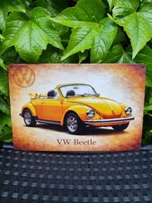 Plaque métal volkswagen