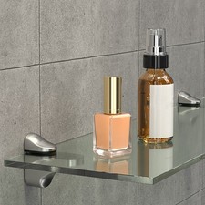 Support d'étagère en verre alliage de zinc pour montage mural design réglable