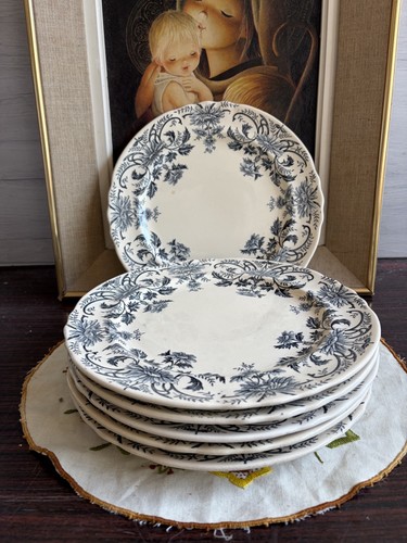 Assiettes plates longchamp - 6,