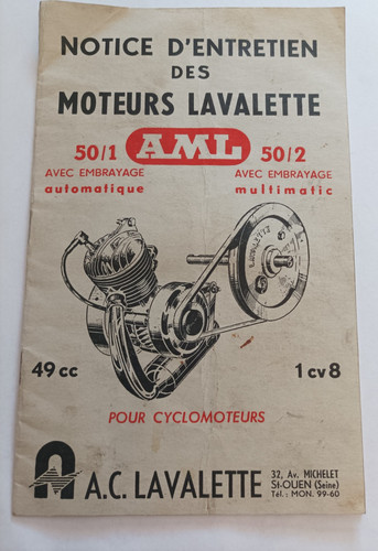 Notice entretien des moteurs - notice,