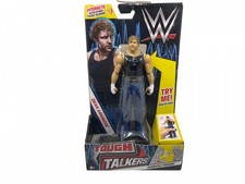 Figurine WWE TOUGH TALKERS Dean Ambrose environ 19 cm et boîte d'origine - ex...