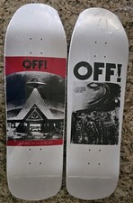 2 OFF! Punk Band Skateboard