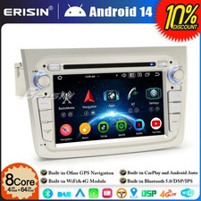 8-Core 64GO Android 14 CarPlay DVD Autoradio DAB+ GPS Navi pour Alfa Romeo Mito