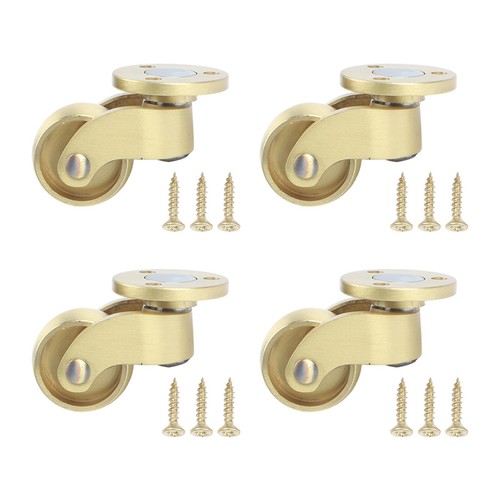 Roulettes pivotantes en - 4,