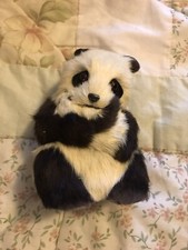 Vintage Panda Bear Mother and