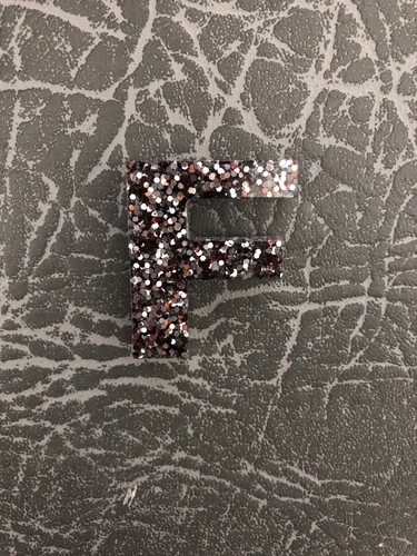 Art resin magnet letter - art,