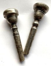 ANCIENNES EMBOUCHURES POUR TROMPETTE ou TROMBONE