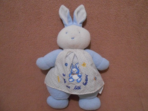 Doudou peluche lapin - doudou,