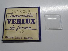 VERRE MONTRE CARRÉ 24 mm BASE