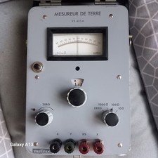 appareil mesureur de terre METRIX VX 425 A