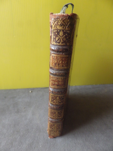 Livre ancien 1740 oraisons - livre,