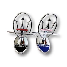 Pour Maserati 1PCS capot du moteur Front Decorate 3D LOGO Grecale Ghibli levante