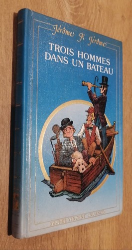 Trois hommes dans - , bateau