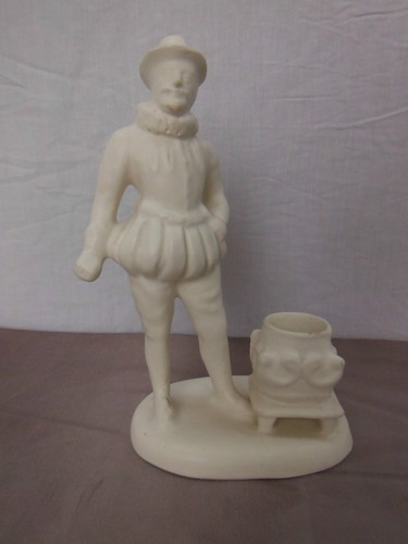 Soldat encrier faience - soldat,