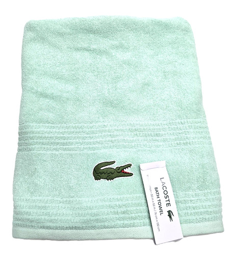 Lacoste serviette bain ou - de,