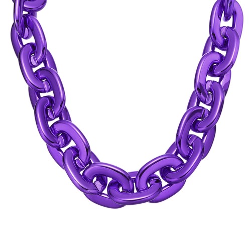 Collier chaîne plastique - en,