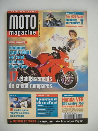 Moto magazine 144 yam 600 - 144,
