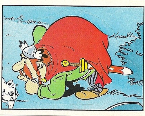 Vignette panini asterix 1987 - asterix,