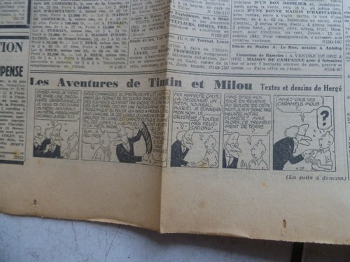 Tintin journal soir num - ,