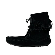 MINNETONKA - Black Suede