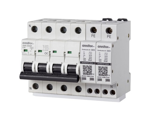 Parafoudre modulaire triphasé