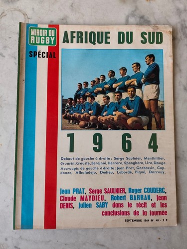 1964 miroir rugby 40 - miroir, du
