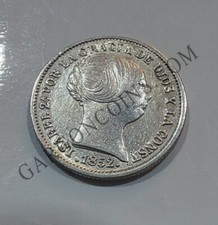 Isabel II 1 Réal De Madrid De 1852 En EBC