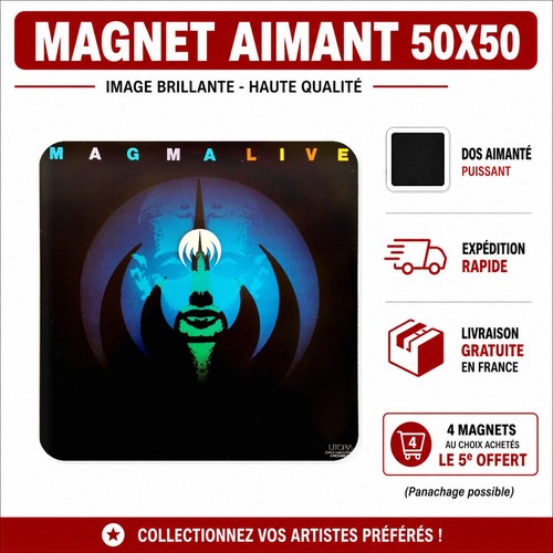 Magnet magma v10 5x5 cm - magnet,