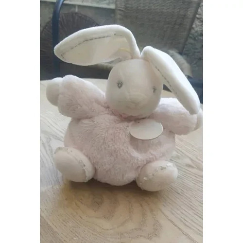 Doudou lapin boule kaloo - doudou, rose