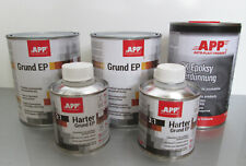 Pack Apprêt epoxy primaire 2kg + durcisseur 0,4kg gris app + 1l diluant epoxy