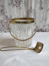 Seau à glaçons cristal d'arques vintage