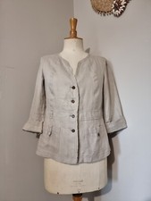 GERARD DAREL : VESTE 100 % LIN