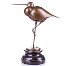 Sculpture d'oiseau en bronze