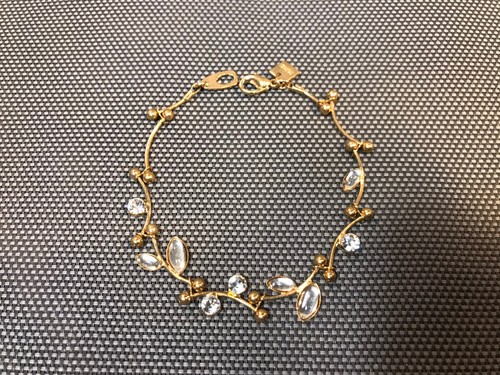 Bracelet métal doré - bracelet, bijou