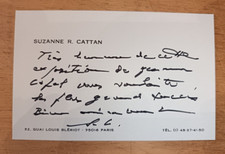Lettre artiste carte - lettre,