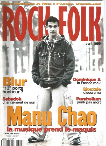 Rock folk 380 manu chao - folk, n°380