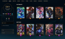Compte lol 341 - skin, [gold