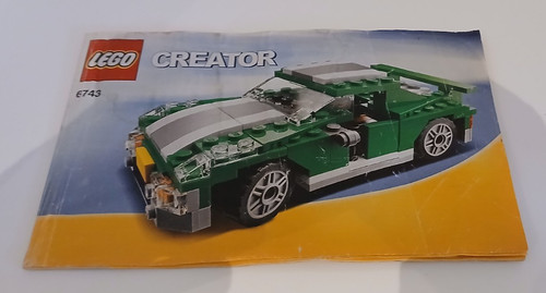 Lego notice seule - lego, creator