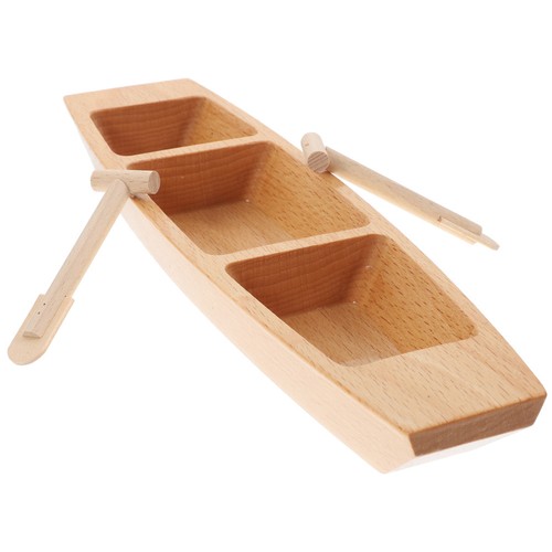 Ensemble canoë en - canoë, bois