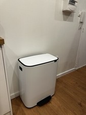 Poubelle Brabantia Blanche Capacité 60L