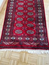 LONG tapis (3,6 m) de couloir BOUKHARA Pakistan - vente ou échange