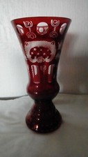 VASE EN CRISTAL BOHEME ? ST