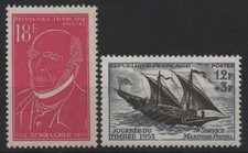 FRANCE 1957 : N° 1092/1093