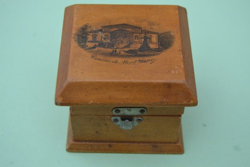 Ancienne boite timbres ou - boite, (ou