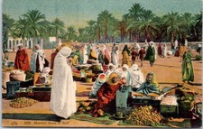 ALGERIE - un marche dans le sud du pays