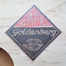 Logo décalcomanie transfert moulin café GOLDENBERG KAFFEEMÜHLE - COFFEE GRINDER