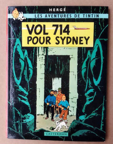 Hergé tintin vol - , (22).