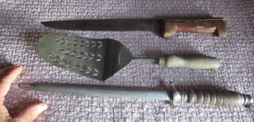 Ancien grand couteau - grand, de