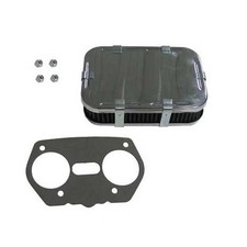 Filtre à air standard rectangulaire hauteur 45 mm pour carburateur Weber IDF