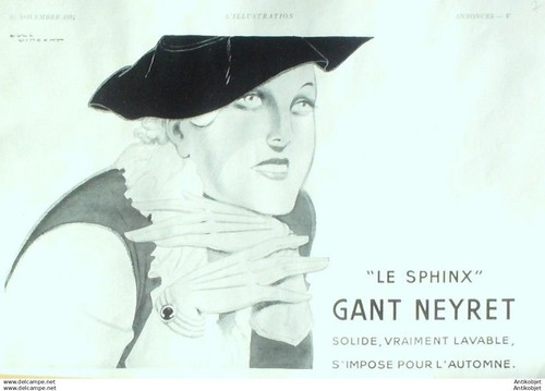 Publicite lingerie neyret - publicite, 1931